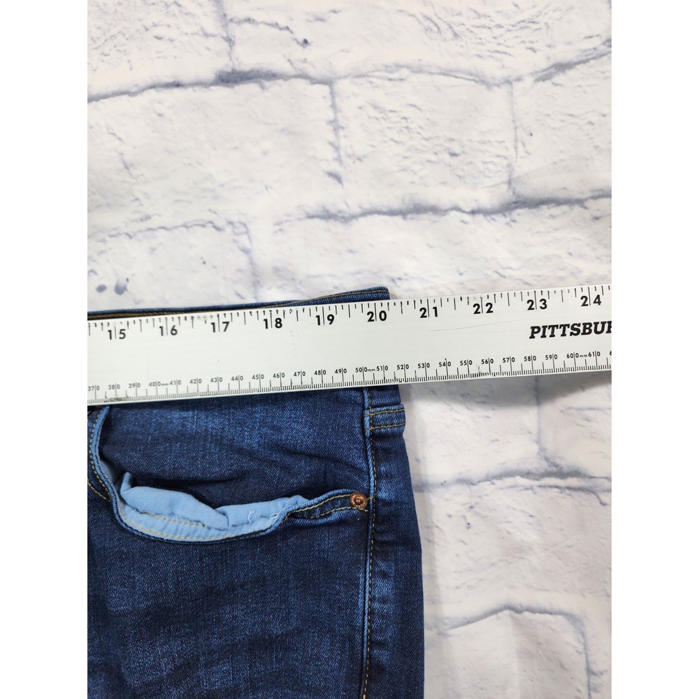 Lucky Brand MENS SIZE 40X30 Jeans Dark Blue 410 Athletic Straight Denim Stretch - Picture 6 of 15